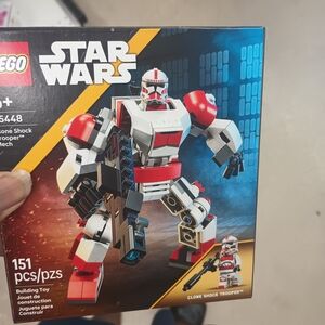 LEGO Star Wars Red White Clone Shock Trooper Mech